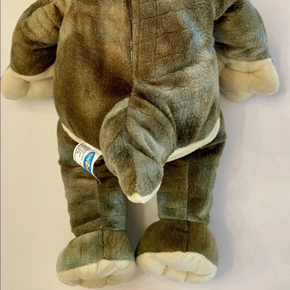 Teddy Mountain Plush Green Dinosaur 12